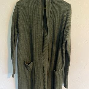 Cardigan, green